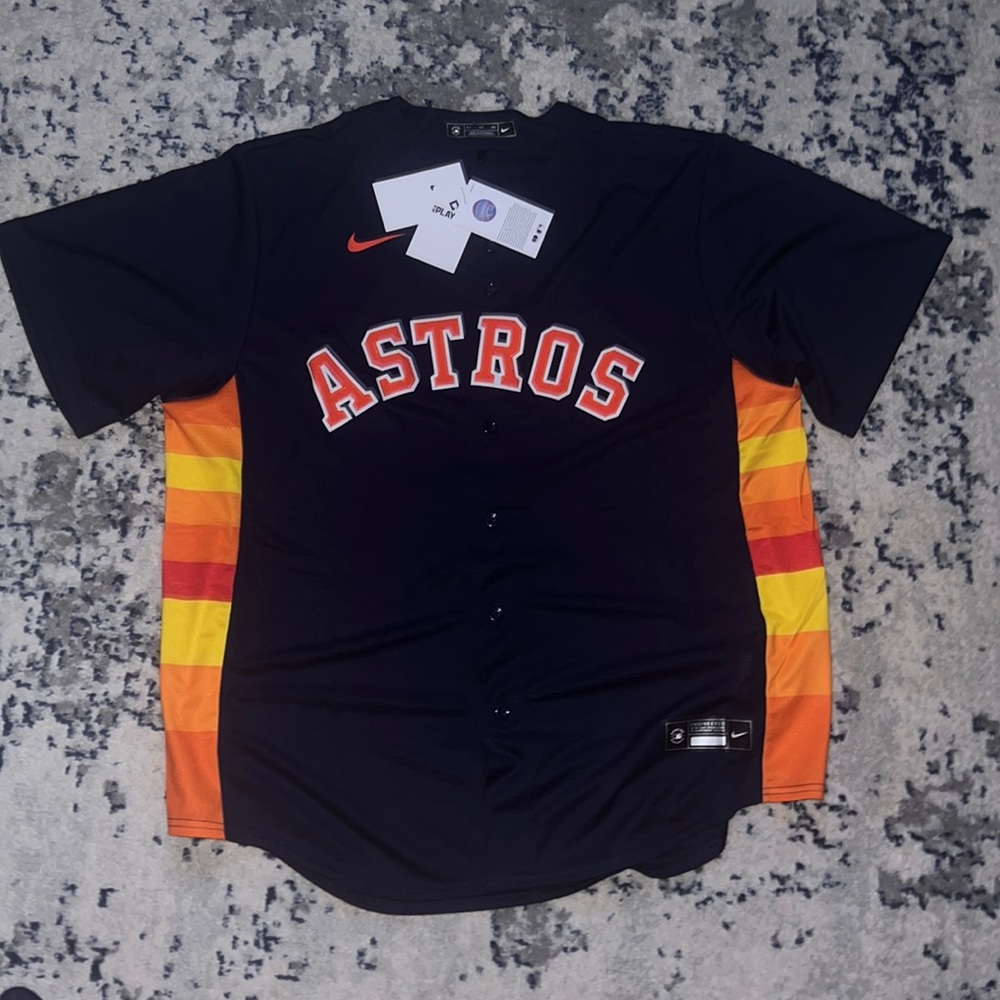 New Nike Houston Astros Jose Altuve Jersey